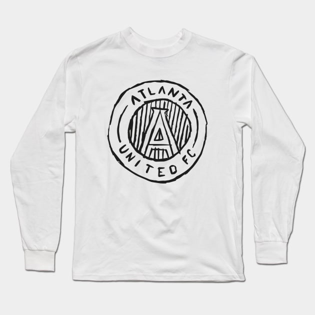 Atlanta Uniteeed fc 09 Long Sleeve T-Shirt by Very Simple Graph